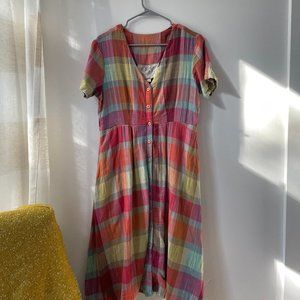 Ace & Jig Greta Dress Wish Plaid XS Ace&Jig
